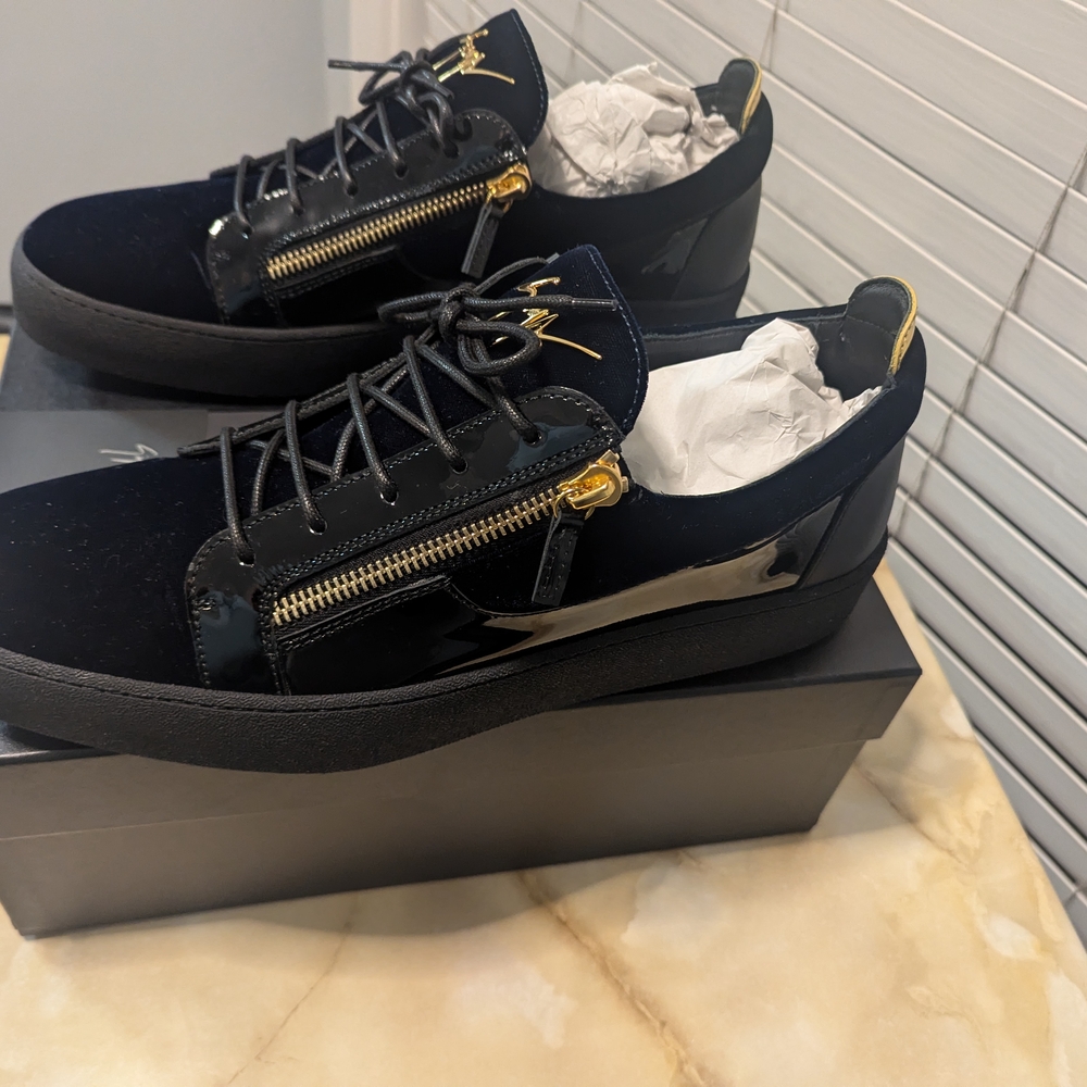 Giuseppe Zanotti Men's Black Sneakers - Picture 3 of 15
